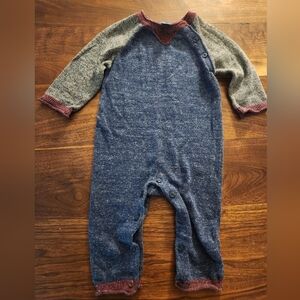 ❤️ 3/$15! GAP Blue and Gray Kids One Piece